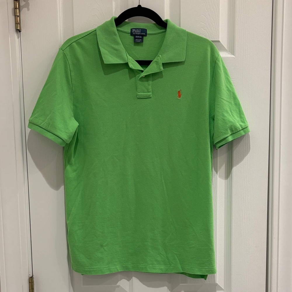 Polo by Ralph Lauren Green Short-Sleeve Polo ‘Big Boys’ XL (18-20)